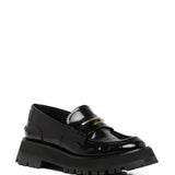 Mocassini Carter con logo in nero Alexander Wang - donna 