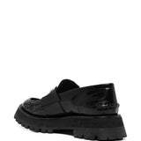 Mocassini Carter con logo in nero Alexander Wang - donna 