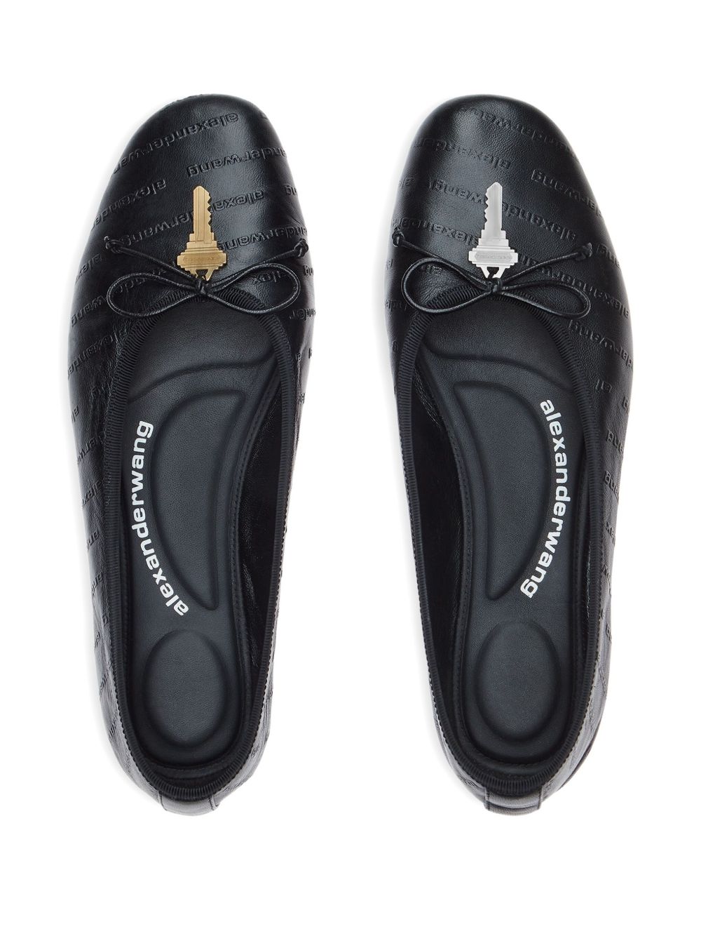 Ballerine con dettaglio chiave in nero Alexander Wang - donna 