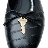 Ballerine con dettaglio chiave in nero Alexander Wang - donna 