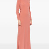 Abito maxi con schiena scoperta in rosa Alex perry - donna 