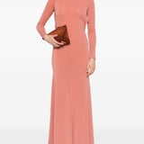 Abito maxi con schiena scoperta in rosa Alex perry - donna 