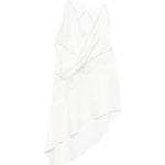 Abito asimmetrico con pizzo in bianco Alex perry - donna 