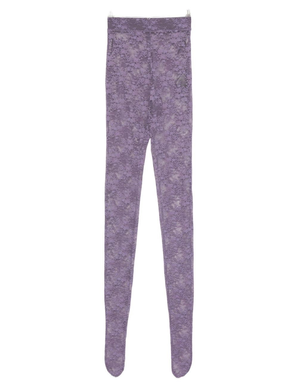 Collant in pizzo floreale in viola Alex perry - donna 