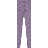 Collant in pizzo floreale in viola Alex perry - donna 