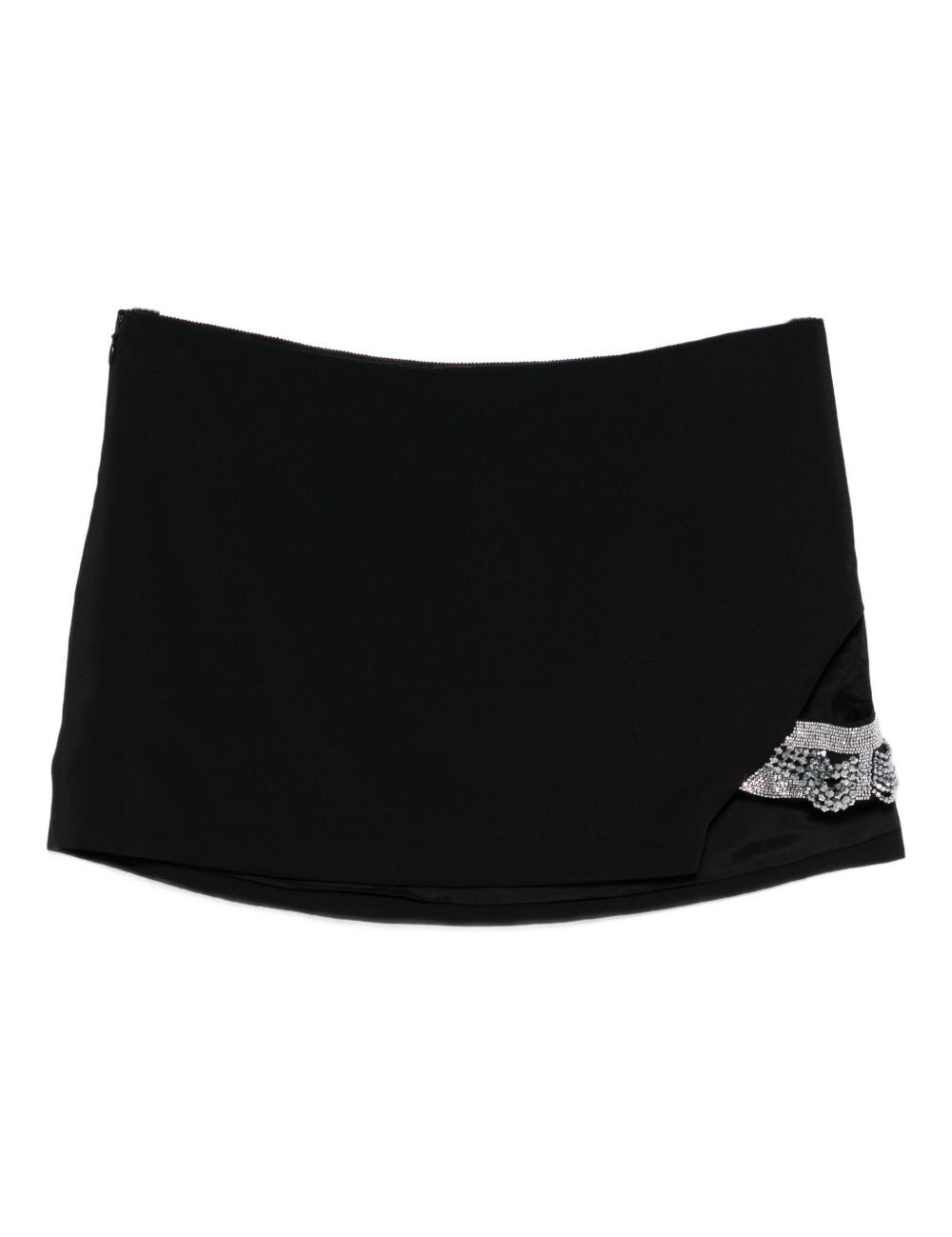 Minigonna con decorazione in nero Amen - donna 