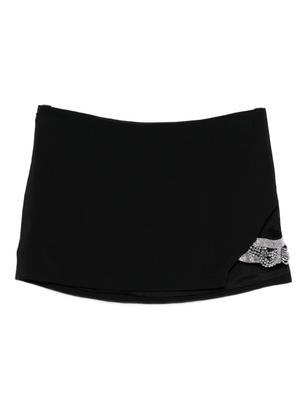Minigonna con decorazione in nero Amen - donna 