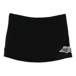 Minigonna con decorazione in nero Amen - donna 