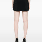 Minigonna con decorazione in nero Amen - donna 