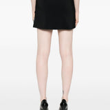 Minigonna con decorazione in nero Amen - donna 