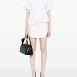 Minigonna con decorazione in bianco Amen - donna 
