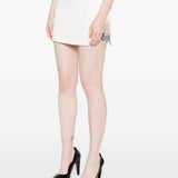 Minigonna con decorazione in bianco Amen - donna 