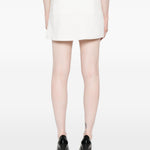 Minigonna con decorazione in bianco Amen - donna 