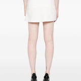 Minigonna con decorazione in bianco Amen - donna 