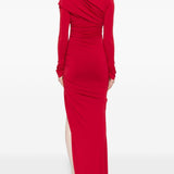 Abito asimmetrico in rosso Amen - donna 