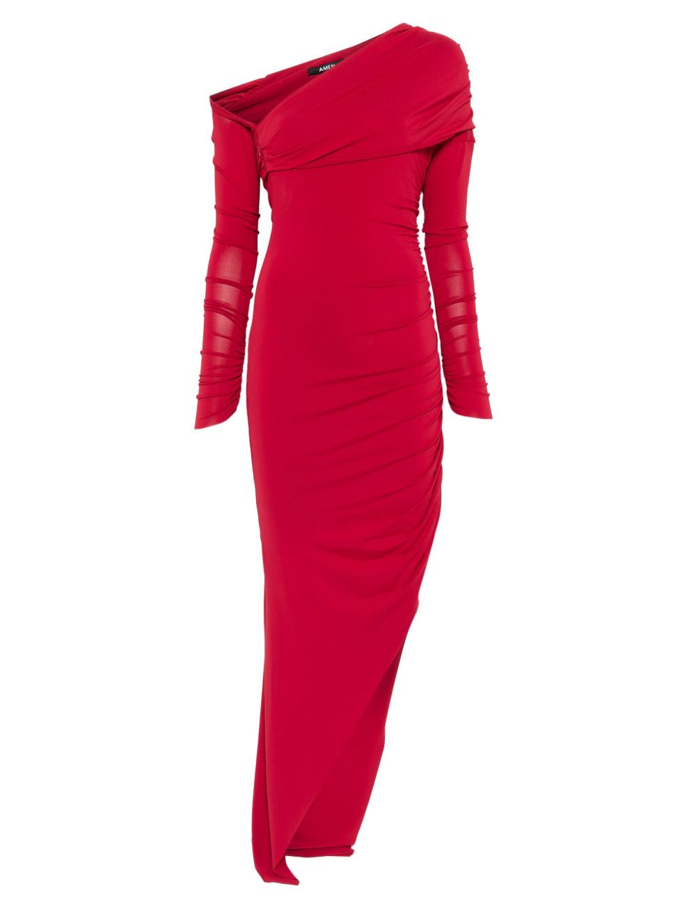 Abito asimmetrico in rosso Amen - donna 