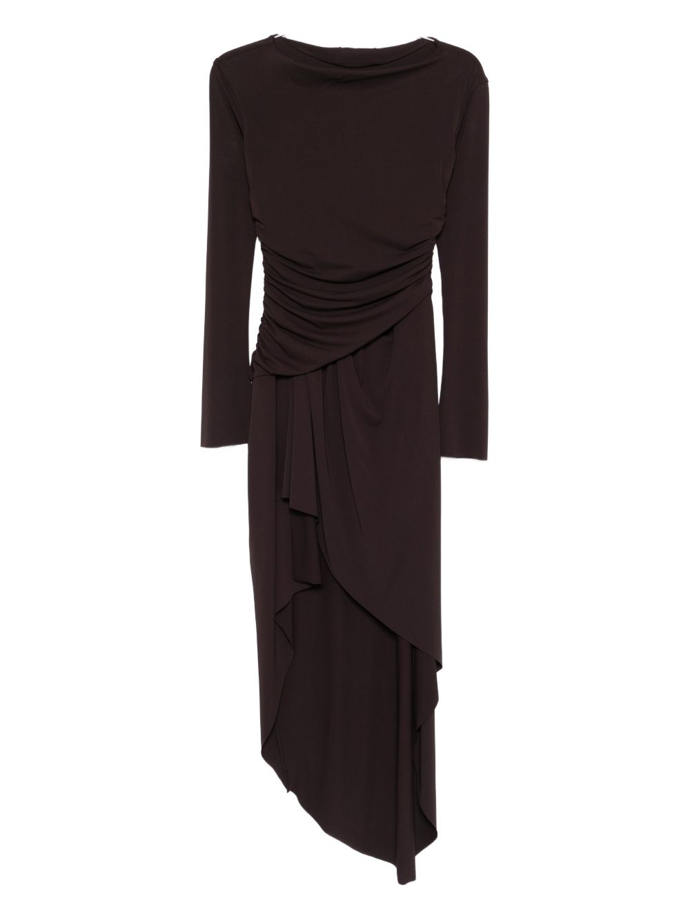 Abito asimmetrico in marrone Amen - donna 