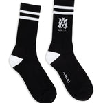 Calzini con logo in nero 