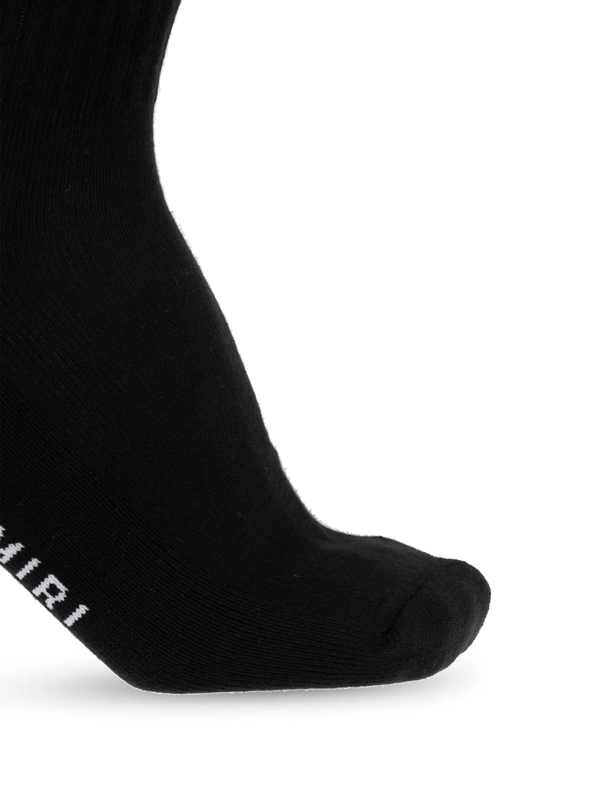Calzini con logo in nero 