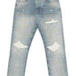 Jeans di cotone in blu Amiri - uomo 