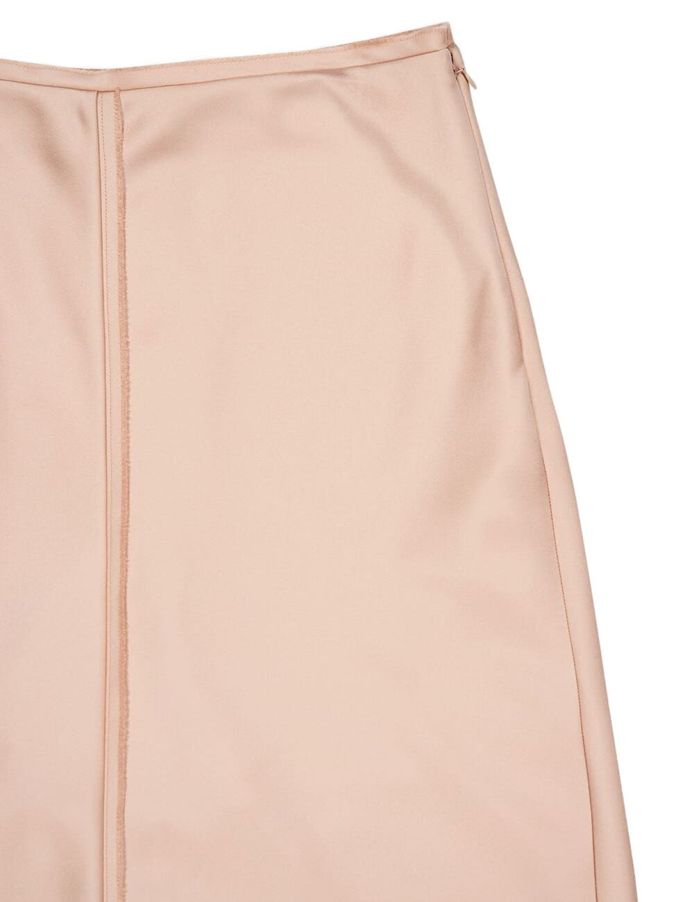 Gonna midi satinata in rosa Ami paris - donna 