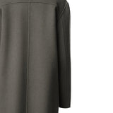 Cappotto monopetto in lana in grigio Ami Paris - uomo 