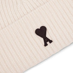 Berretto ami de coeur in bianco Ami paris - unisex 