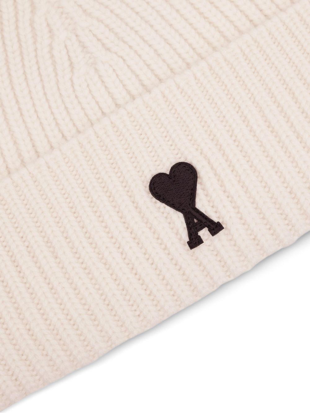 Berretto ami de coeur in bianco Ami paris - unisex 