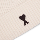 Berretto ami de coeur in bianco Ami paris - unisex 