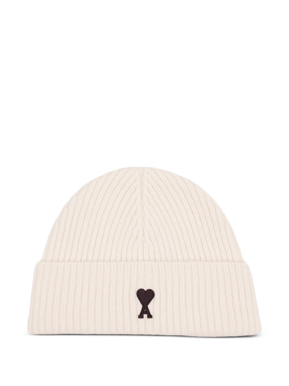 Berretto ami de coeur in bianco Ami paris - unisex 