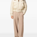 Bomber imbottito in avorio AMI Paris - unisex 