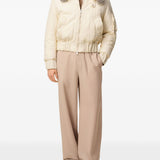 Bomber imbottito in avorio AMI Paris - unisex 
