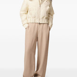 Bomber imbottito in avorio AMI Paris - unisex 