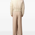 Bomber imbottito in avorio AMI Paris - unisex 