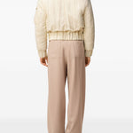 Bomber imbottito in avorio AMI Paris - unisex 