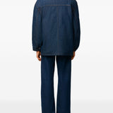 Giacca con tasche in blu AMI Paris - unisex 