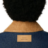 Giacca con tasche in blu AMI Paris - unisex 