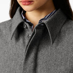 Polo in lana in grigio Ami paris - donna 