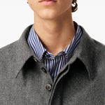 Polo in lana in grigio Ami paris - donna 