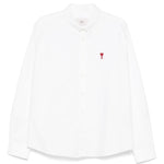 Camicia Ami de Coeur in bianco Ami Paris - unisex 