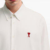 Camicia Ami de Coeur in bianco Ami Paris - unisex 