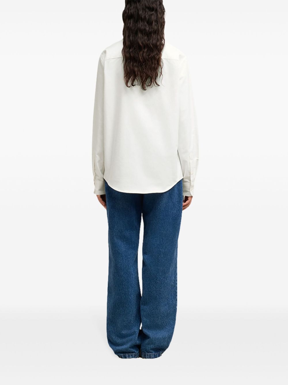 Camicia Ami de Coeur in bianco Ami Paris - unisex 