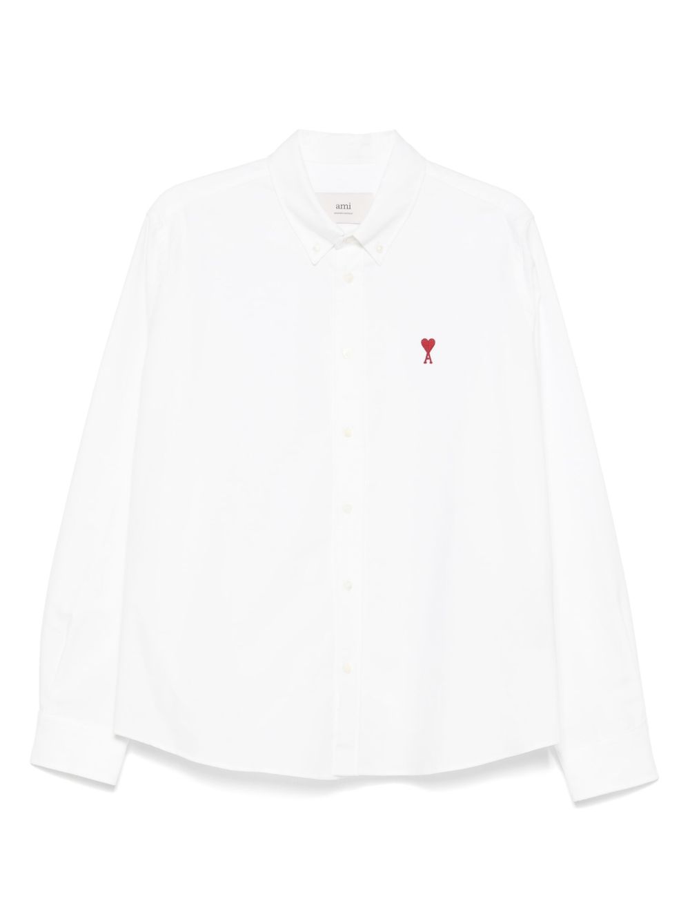 Camicia Ami de Coeur in bianco Ami Paris - unisex 