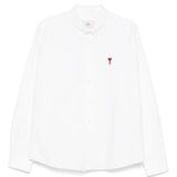 Camicia Ami de Coeur in bianco Ami Paris - unisex 