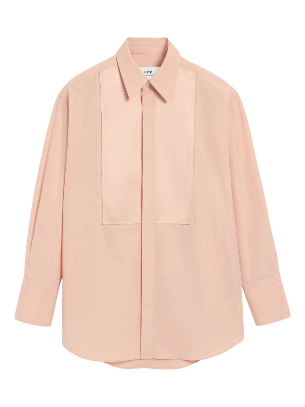 Camicia con bottoni in rosa Ami paris - donna 