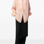 Camicia con bottoni in rosa Ami paris - donna 