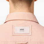 Camicia con bottoni in rosa Ami paris - donna 