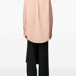 Camicia con bottoni in rosa Ami paris - donna 