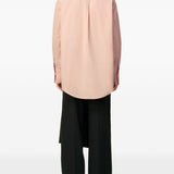Camicia con bottoni in rosa Ami paris - donna 