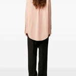 Camicia con bottoni in rosa Ami paris - donna 